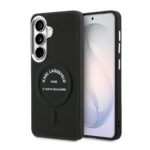 Case Karl Lagerfeld Embossed Ring RSG    Logo MagSafe for Samsung Galaxy S26 black