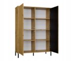 KAMARO 2DD SLIM/GŁ OAK ARTISAN DISPLAY CABINET - imagine 4