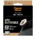 Tempered glass lens protector PanzerGlass  Hoops Glitter do iPhone Air złoty - imagine 5