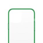 PanzerGlass ClearCase iPhone 13 Pro Max6.7" Antibacterial Military grade Lime 0344 - imagine 3