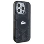 Lacoste LCHMP15XUBSK iPhone 15 Pro Max 6.7" black hardcase IML Blend Monogram MagSafe - imagine 4