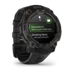Garmin Instinct 3 AMOLED 3.05 cm (1.2 ) 45 mm Digital 390 x 390 pixels Touchscreen Black GPS (satellite) - imagine 2