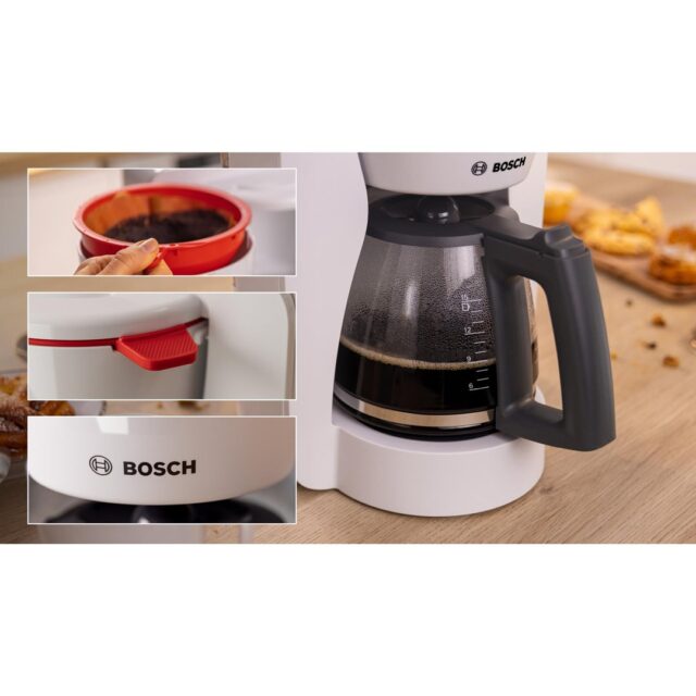 My Moment BOSCH TKA3M131 filter coffee machine (white) - imagine 4