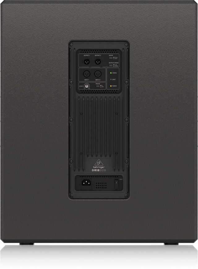 Behringer DR18SUB subwoofer Black Active subwoofer 800 W - imagine 3