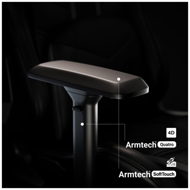 Gaming chair Diablo Chairs X-Ray 2.0 King Size black-gray - imagine 9