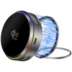 Wireless charger 4smarts 25W Qi2 25 MagSafe RGB 360° grey - imagine 2