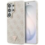 Case Guess 4G Triangle Logo MagSafe for   Samsung Galaxy S26 Ultra pink - imagine 2