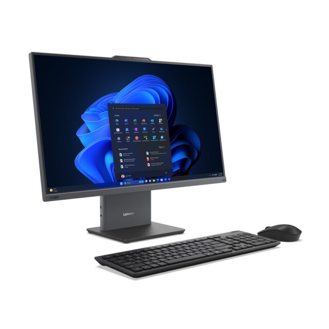 Lenovo ThinkCentre NEO 50a G5 AIO Core 5 210H 27 FHD Touch IPS 300nits AG 16GB DDR5 5200 SSD512 Intel Graphics W11Pro Luna Grey 3Y OnSite - imagine 3