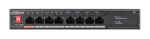 Dahua Technology PoE SF1008LP Unmanaged L2 Fast Ethernet (10/100) Power over Ethernet (PoE) Black - imagine 3