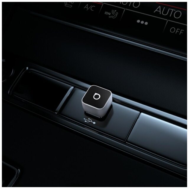 Car transmitter Ottocast CA88-T2 Mini Cube Bluetooth silver - imagine 8