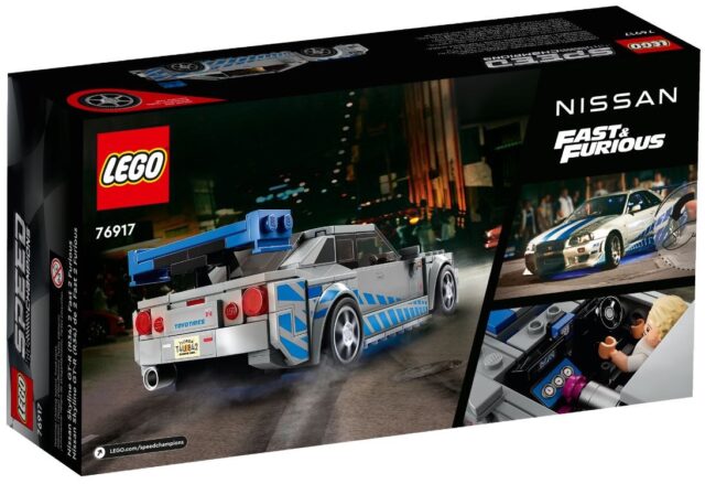 LEGO SPEED CHAMPIONS 76917 FAST & FURIOUS - NISSAN SKYLINE GT-R (R34) - imagine 2