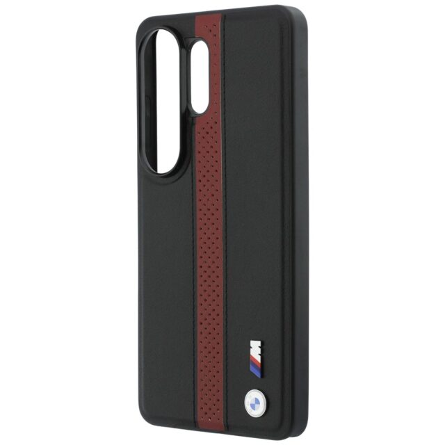 Case BMW Perforated Stripe Logo MagSafe  for Samsung Galaxy S26 Ultra red - imagine 6