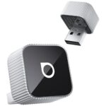 Car transmitter Ottocast CA88-T2 Mini Cube Bluetooth silver - imagine 3