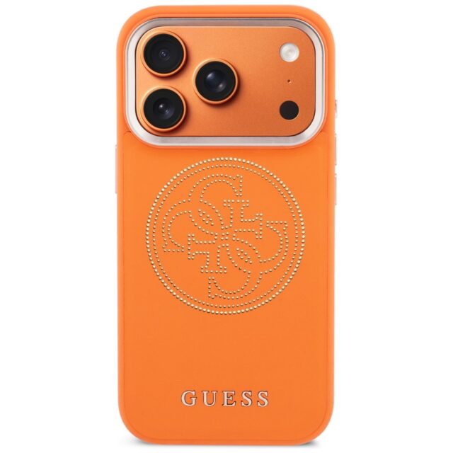 Case Guess Perforated 4G MagSafe for      iPhone 17 Pro Max orange - imagine 4