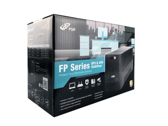 FSP FP 1500 uninterruptible power supply (UPS) Line-Interactive 1.5 kVA 900 W 4 AC outlet(s) - imagine 4