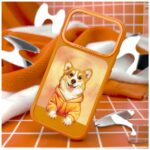 Etui Nimmy Gentle Pets Series Dog         MagSafe do iPhone 17 Pro Max pomarańczowy - imagine 7