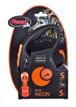 FLEXI New Neon S - retractable leash - 5 m - imagine 4