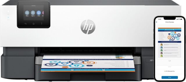HP OfficeJet Pro 9110b Printer Thermal inkjet A4 4800 x 1200 DPI 22 ppm Wi-Fi - imagine 10