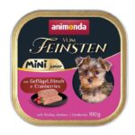 ANIMONDA Vom Feinsten Mini Junior with Poultry  venison + cranberries 100g