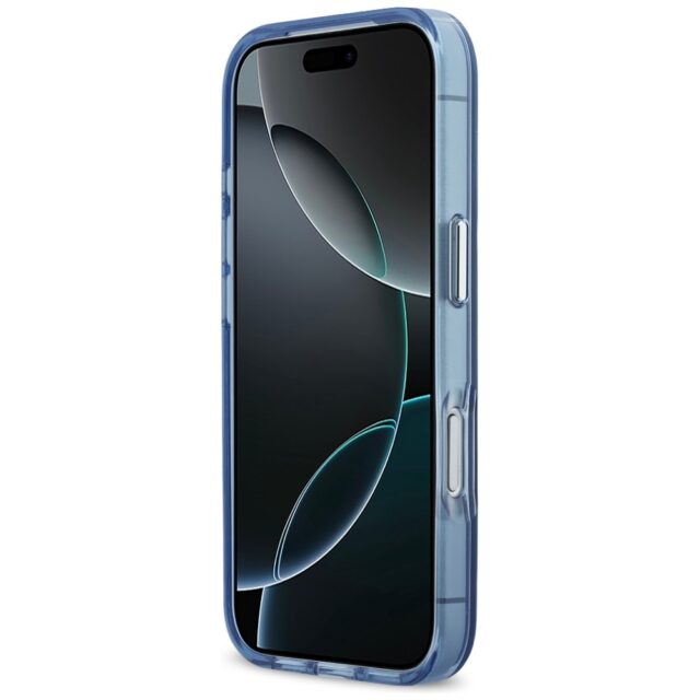 Etui Karl Lagerfeld Karl & Choupette      Back MagSafe do iPhone 17 Pro Max niebieski - imagine 5