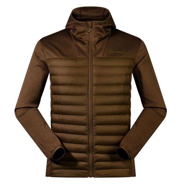 cps-1a8ce21686c8601d9860b7afee81ff0b-2026-03-27-23-03-32 Men's Berghaus Hooded Hybrid Jacket size M brown - imagine 1