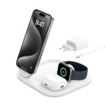 Belkin BoostCharge Headphones  Smartphone  Smartwatch White USB Wireless charging Fast charging Indoor