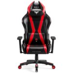 Gaming chair Diablo Chairs X-Horn 2.0 Normal Size black-red - imagine 2
