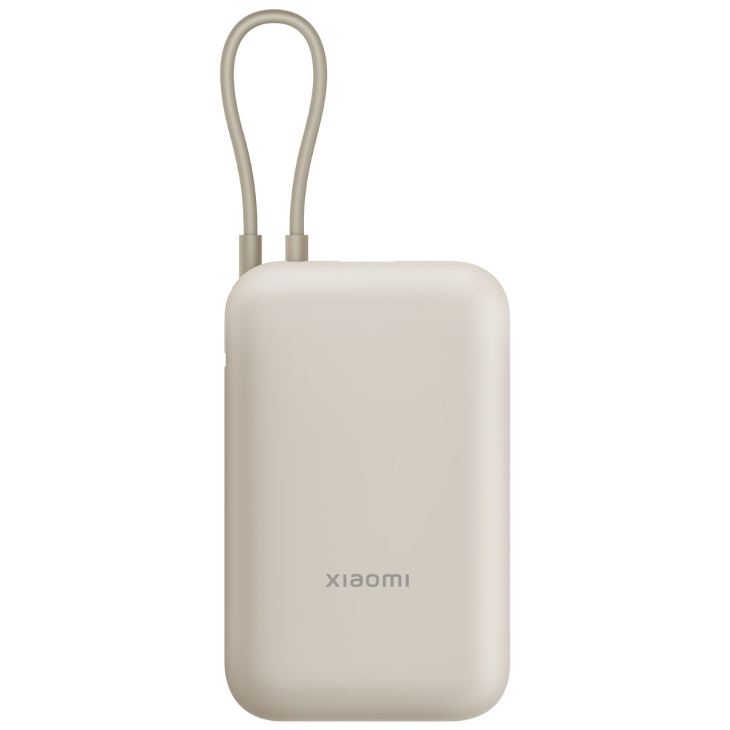cps-1af7abee97ea21c83fc84b2092813f8d-2026-03-15-02-15-26 Xiaomi Powerbanka 22,5W 10000mAh s Integrovaným USB-C Kabelem Tan - imagine 1