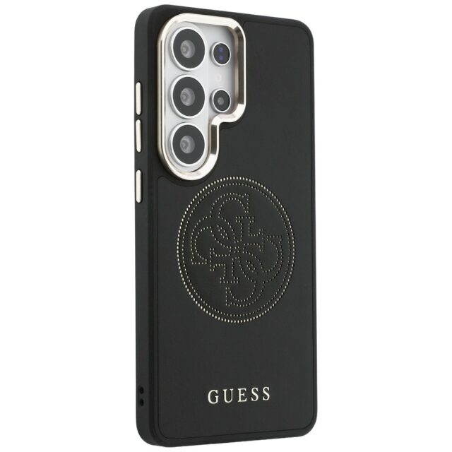 Case Guess Perforated Logo MagSafe for    Samsung Galaxy S26 Ultra black - imagine 5