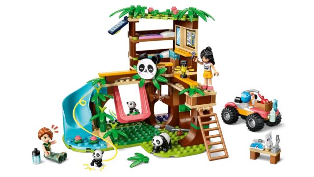 LEGO FRIENDS 42648 Panda Sanctuary Animal Care - imagine 4