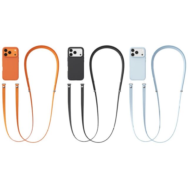 Phone lanyard Usams ZB360 1.08–2.08m black - imagine 2