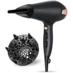 MPM MSW-24 Hair dryer 2500 W Black  Pink - imagine 2