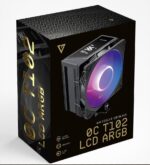 MODECOM CPU COOLER VOLCANO 0C T102 LCD ARGB BLACK - imagine 7