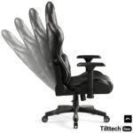 Gaming chair Diablo Chairs X-Ray 2.0 King Size black-gray - imagine 2