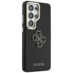 Case Guess Grained Big 4G Metal Logo for  Samsung Galaxy S26 Ultra black - imagine 5