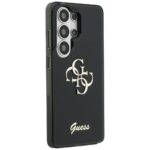 Case Guess IML Big Metal 4G Script for    Samsung Galaxy S26 Ultra black - imagine 5