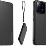 Made for Xiaomi Book Pouzdro s Poutkem pro Xiaomi 13 Black