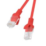 PATCHCORD KAT.5E UTP 1.5M CZERWONY FLUKE PASSED LANBERG 10-PACK