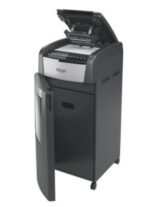 Rexel AutoFeed+ 600X automatic shredder  P-4  cuts up to 4x36mm  600 sheets  110 litre bin - imagine 4