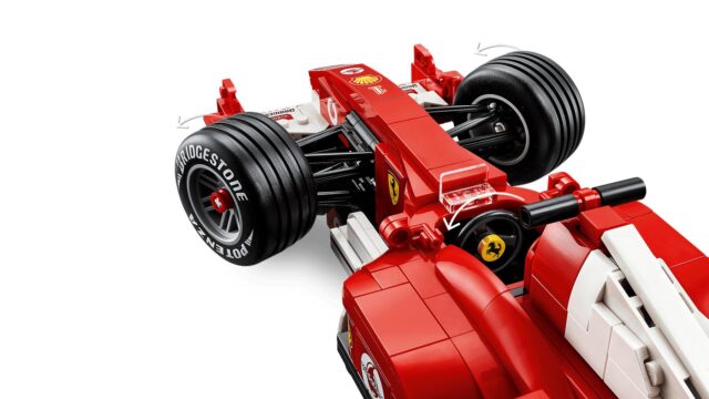 LEGO ICONS 11375 Ferrari F2004 & Michael Schumacher - imagine 7