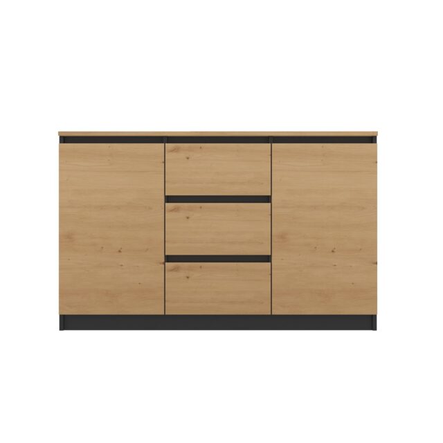 Topeshop 2D3S ANT/ART BA KPL chest of drawers - imagine 3
