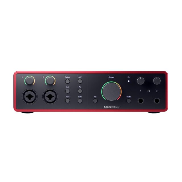 Focusrite Scarlett 16/16 4th Gen - audio interface - imagine 2