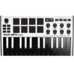 AKAI MPK Mini MK3 Control keyboard Pad controller MIDI USB Black  White - imagine 2