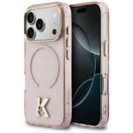 Case Karl Lagerfeld IML K Head Logo      MagSafe for iPhone 17 Pro Max pink