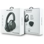 Headphones Karl Lagerfeld Grained Initials Bluetooth ANC gray - imagine 7