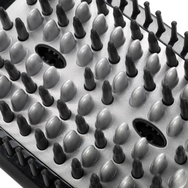 BaByliss Smoothing Heated Brush Straightening brush Warm Black 76.8  (1.95 m) - imagine 2