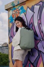 XD DESIGN BACKPACK URBAN WATER RESISTANT ICEBERG GREEN P706.2807 - imagine 6