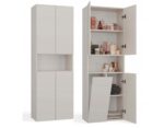 BATHROOM CABINET NEL DK 1K BASKET CASMERE COLOUR - imagine 6