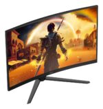 AOC C32G42ZE | 31.5   | VA | FHD | 16:9 | 260 Hz | 4 ms | 1920 x 1080 pixels | 300 cd/m2 | HDMI ports quantity 1 | Black - imagine 5