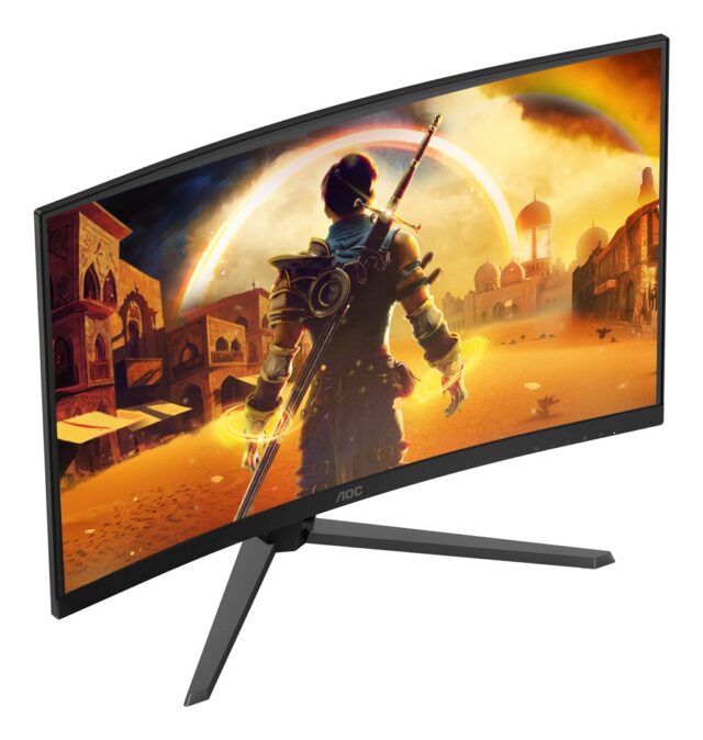 AOC C32G42ZE | 31.5   | VA | FHD | 16:9 | 260 Hz | 4 ms | 1920 x 1080 pixels | 300 cd/m2 | HDMI ports quantity 1 | Black - imagine 5